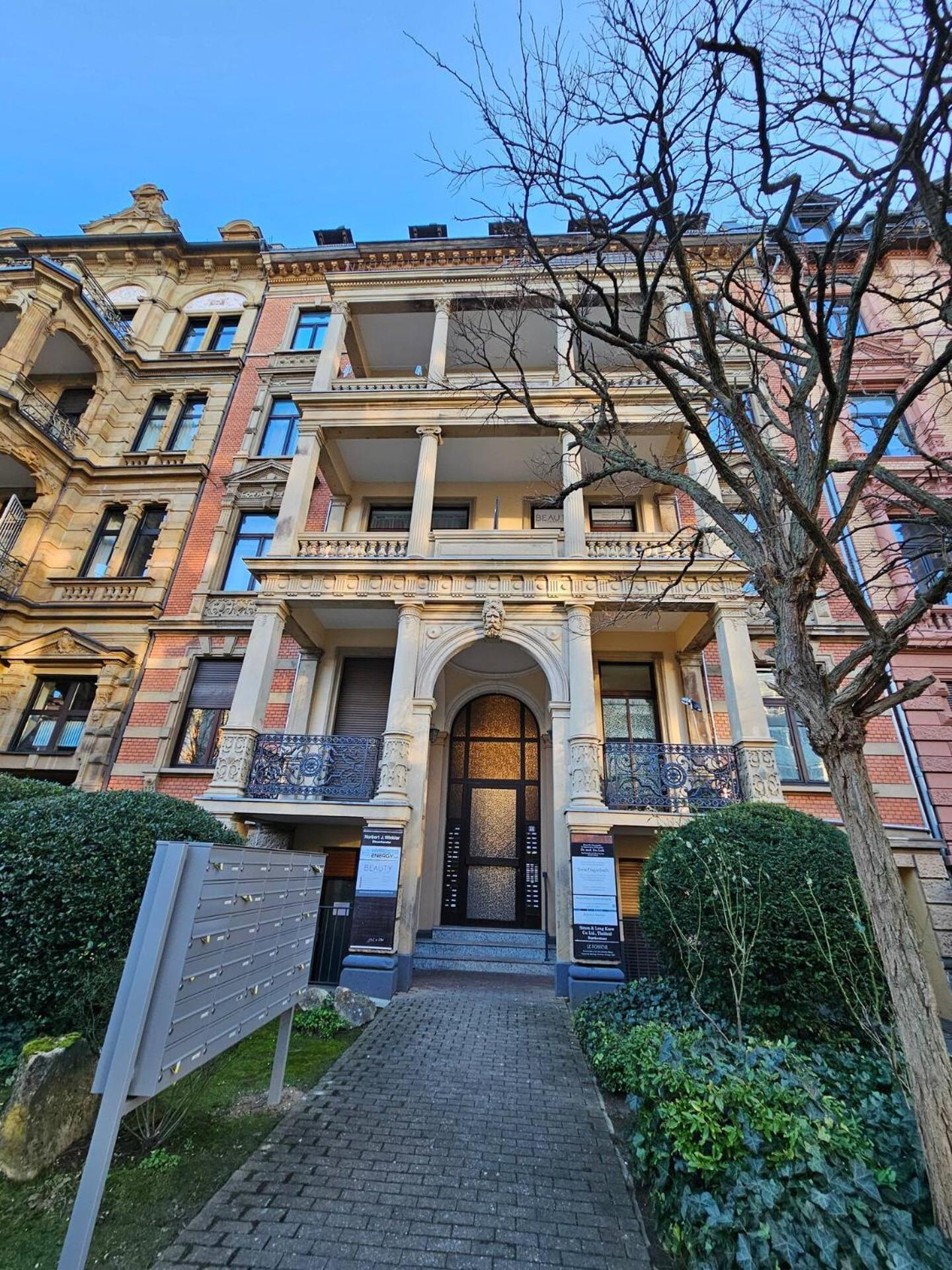 Apartment Wiesbaden Mitte, Zentral Am Park, Congresscenter 5 Min, Bahnhof 10Min Exterior photo